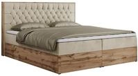 BOXBETT AMORE 160/200 Beige Struktur - H3