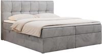 BOXBETT RICO 180/200 Hellgrau Velvet - H3