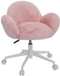 Jugenddrehstuhl Kiddy Teddy ca.65x79x64cm Teddystoff Rosa