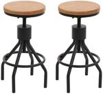 BARHOCKER Kiefer Dekor 2er-Set