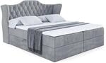 BOXBETT mit Matratze H4 und Lattenrost - VILA - 160x200 cm - H4 - Grau