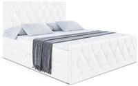 BOXBETT VELANTO-Z - 180 x 200 - H3 - Wei&szlig; Hochglanz