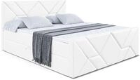 BOXBETT BARWA-Z - 160x200 cm - H3 - Wei&szlig; Hochglanz