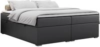 BOXBETT BESS 140/200 Dunkelgrau Kunstleder - H3