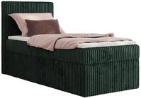 BOXBETT TILIANO 90/200 - Dunkelgr&uuml;n Cord - H4 - Links