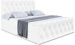 BOXBETT AMAY-Z - 200x200 cm - H3 - Wei&szlig; Hochglanz