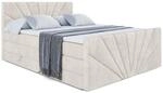 BOXSPRINGBETT MILTIO-Z KING - 200x200 - H3/H4 - Creme