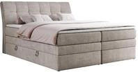 BOXSPRINGBETT GOLD-10 KING 140/200 Beige Struktur - H4