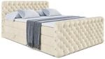 BOXSPRINGBETT BOXI8-Z KING - 120x200 - H3/H4 - Beige