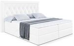 BOXBETT mit H3-Matratze und Lattenrost - NOEL - 160x200 Wei&szlig; Hochglanz