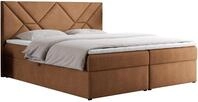 BOXBETT NEOMI 180/200 - Orange Strukture - H3 - Topper T25
