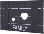 WANDGARDEROBE FAMILY SHABBY-LOOK Grau
