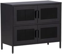 Sideboard Nett Schwarz ca. 90x75x40cm