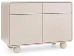 SIDEBOARD TONDO 108/75/39cm mit 2 Schubladen 2 T&uuml;ren Kaschmir