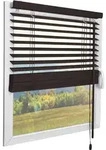 HOLZJALOUSIE SolDecor JH3 120/160 cm Dunkelbraun