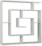 B&uuml;cherregal Labirent ca. 125x129x22 cm Wei&szlig;