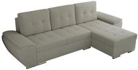 ECKSOFA UMBRIA L Hellgrau Boucle