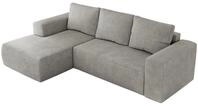 ECKSOFA TRENTINO L Hellgrau Stukture - Links