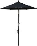 Gardenson Sonnenschirm ca.180x180cm Schwarz