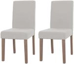 ESSZIMMERSTUHL Cremewei&szlig; 2er-Set