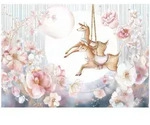 FOTOTAPETE Kinderzimmer M&auml;dchen Blumen Tiere 200x140