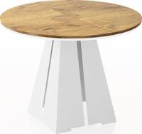 ESSTISCH Kova runder ausziehbarer, Lancelot Eiche 120-200/120/76 cm