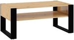 COUCHTISCH Nouka Holz und Schwarz