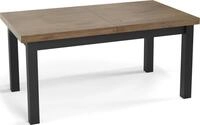 ESSTISCH Gemini rechteckig ausziehbar, Lefkas Eiche 120-160/80/78 cm