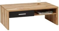 Couchtisch Sonate Eichefarben/ Schwarz mit Schublade