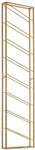 Weinregal WOHNLING Goldfarben ca. 36x150x8cm