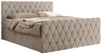 BOXBETT MIREN DUO 160/200 - Beige Strukture - H4