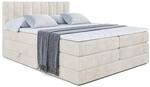 BOXSPRINGBETT OTTA KING - 140x200 - H3/H4 - Creme