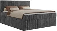 BOXBETT TILIANO 180/200 - Grau Cord - H4