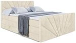 BOXSPRINGBETT MILTIO-Z KING - 160x200 - H3/H4 - Beige