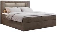 BOXBETT GOLD-5 LED 180/200 Braun Velvet - H3