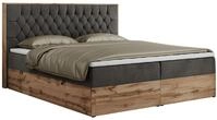 BOXBETT AMORE 200/200 Dunkelgrau Velvet - H3