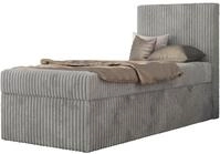 JUGENDBETT TILIO 90/200 - Hellgrau - H4 - Rechts Seite