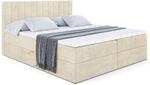 BOXBETT mit Matratze H3 und Lattenrost - EDITA - 200x200 cm Ecru