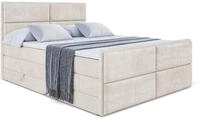 BOXSPRINGBETT AURA-Z KING - 140 x 200 - H3/H4 - Ecru