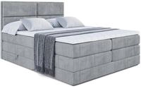BOXSPRINGBETT AURA KING - 160 x 200 - H3/H4 - Grau