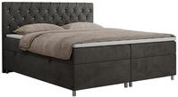 BOXBETT ROMA 120/200 - Dunkelgrau Velvet - H3