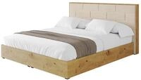 POLSTERBETT mit Bettkasten und Lattenrost, Bett mit Matratze H3/H4 - ENZO8 140x200