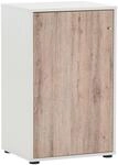 Aktenschrank U 510 T Wei&szlig; W.eiche ca.50,9x83,6x41cm