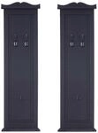 WANDGARDEROBE Grau 2er-Set