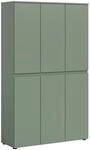 Garderobenschrank Scarpa Graugr&uuml;n