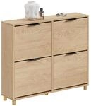 SCHUHSCHRANK schmal, 100x24x83cm