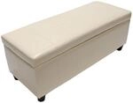 SITZBANK MIT AUFBEWAHRUNG Beige