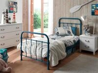 Kinder-/Juniorbett New York ca. 90x200 cm Blau