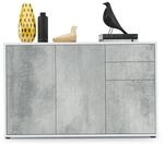KOMMODE Ben Front in Beton Oxid Optik