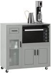 MIKROWELLENSCHRANK Grau